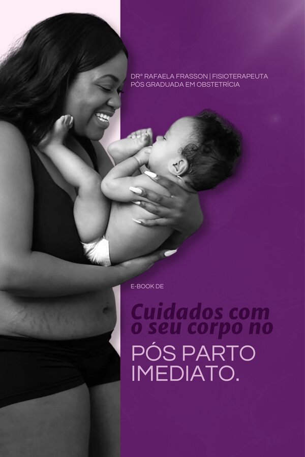 Capa do e-book Cuidados com o seu corpo no pós-parto imediato